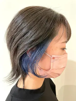 カラー 《インナーカラー》 YAMADAのヘアスタイル
