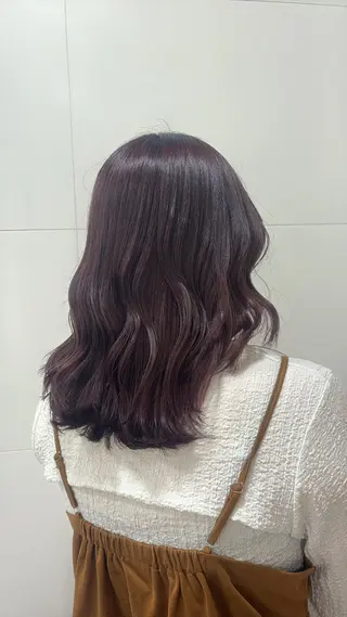 ロング カラー ayana/ 透明感カラー🫧艶感のヘアスタイル