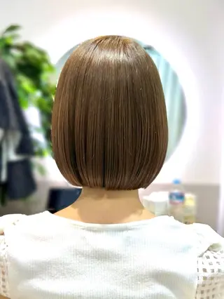 ショート カラー パーマ ヘアアレンジ メンズ キッズ 銀座✨レイヤーカット 顔まわり/坂本亜裟海のヘアスタイル