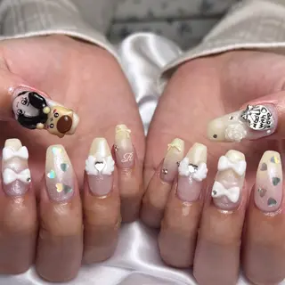 ネイル EmaNail 肥後橋店🤍YURIのネイルデザイン