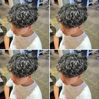 パーマ メンズ メンズパーマ特化 店長望月謙二郎のヘアスタイル