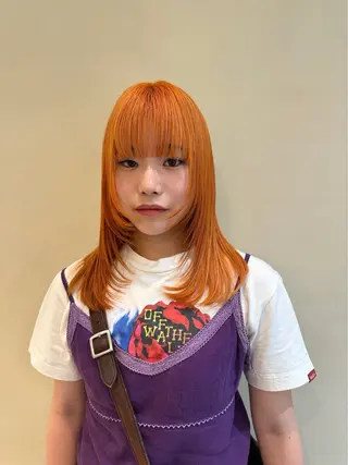 ミディアム カラー 似合わせ特化美容師 梅田/KOUTAのヘアスタイル