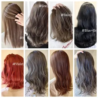 カラー 岩崎 よしの /BRAT/築地口のヘアスタイル