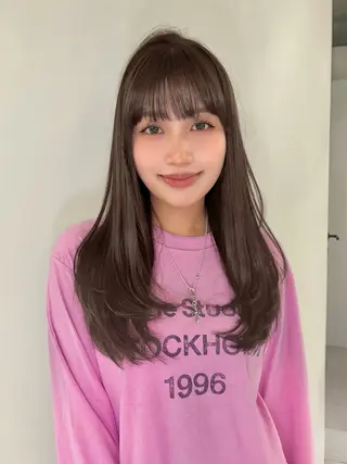 セミロング カラー 内野 龍海 / レイヤーカットのヘアスタイル