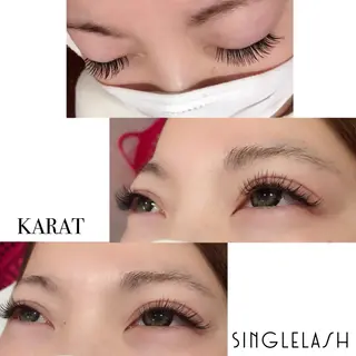 マツエク・マツパ ★KAEDE★伊勢崎 【KARAT】のマツエク・マツパデザイン