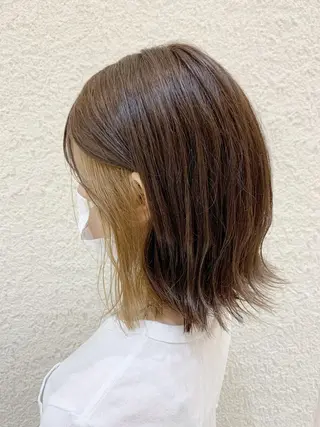 ショート カラー NYNY四條畷店 森 亮人のヘアスタイル