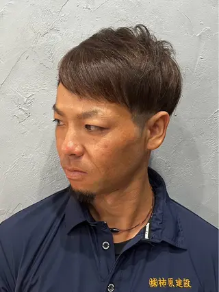 メンズ 長岡 はくとのヘアスタイル