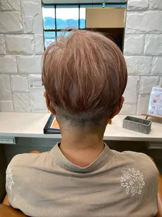 ショート ママ美容師 Tsuchiyaのヘアスタイル
