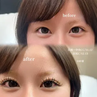 マツエク・マツパ proof arisaのマツエク・マツパデザイン