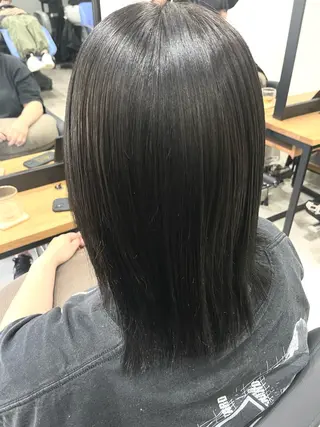 ミディアム anB Bのヘアスタイル