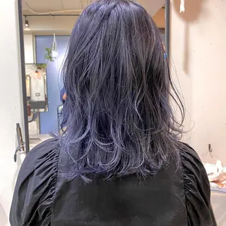 ミディアム カラー ヘアアレンジ 【ダメージレス施術】 【透明感】北村 拓也のヘアスタイル