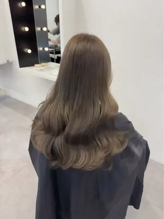 ロング カラー 若命燿史／レイヤー 縮毛矯正/髪質改善のヘアスタイル