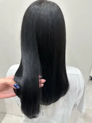 セミロング カラー 🍓韓国ヘア レイヤ ーカット🍓笠原 葵のヘアスタイル