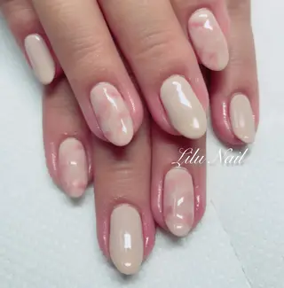 ネイル モチの良さ◉ フィルインネイル♡のネイルデザイン