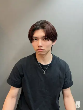 ミディアム パーマ 飛田 優のヘアスタイル