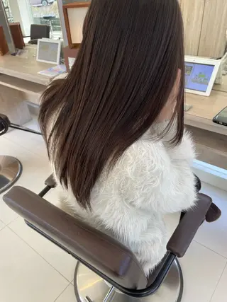 ロング パーマ 鶴岡で縮毛矯正なら お任せ！ハヤシナオミのヘアスタイル