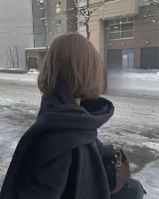 ミディアム ら んのヘアスタイル