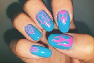 ネイル 個性派🌺推しネイル 💅💞hota🐇のネイルデザイン