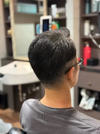 ミディアム 🔥無料メンズカット /パーマ🔥奥山のヘアスタイル