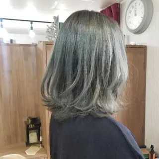 ミディアム カラー Day&Night [店長]Chiakiのヘアスタイル