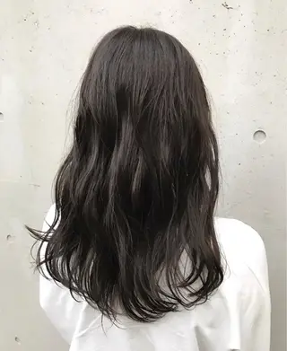 ロング 酸性縮毛矯正🧴韓国 レイヤー/髪質改善のヘアスタイル