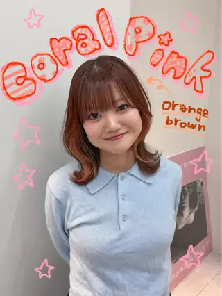 ミディアム mite hikariのヘアスタイル