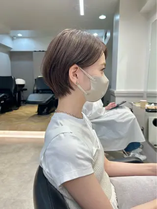ショート nana/ショート 🤍カットモデル募集のヘアスタイル