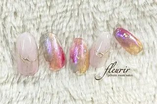 ネイル フルリール 【プライベートサロンのネイルデザイン