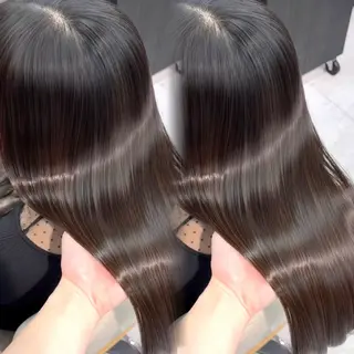 ロング カラー パーマ 🌸東中野/髪質改善 美髪矯正/櫻井🌸のヘアスタイル