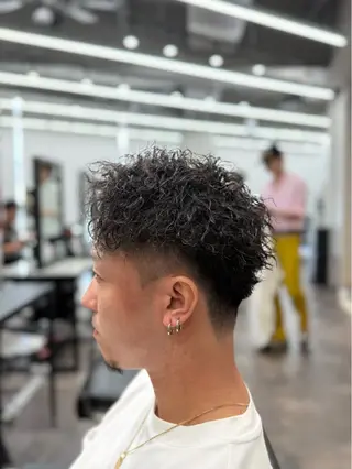 ショート パーマ メンズ 🌴メンズ特化🌴 坂本七星のヘアスタイル
