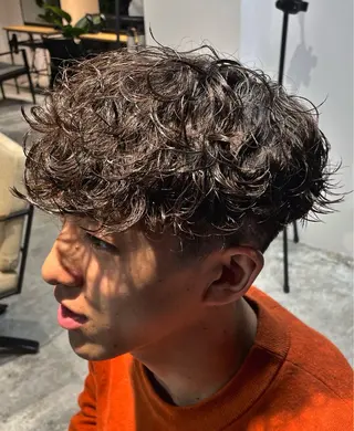 ショート 梅田💥メンズパーマ 特化💥ふみのヘアスタイル