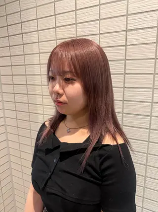 ロング カラー 色落ちまで盛れる 💟まなみのヘアスタイル
