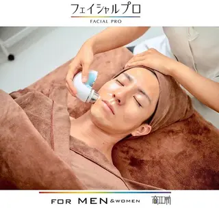 メンズ フェイシャルプロ モデル募集のエステ・リラクイメージ