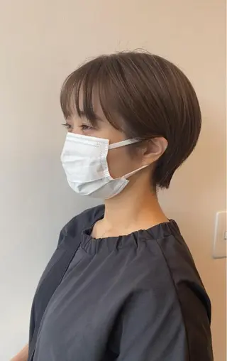 ショート 斎藤 仁のヘアスタイル
