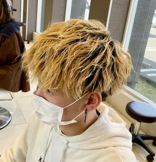 ショート ヘアアレンジ メンズ ✂︎山﨑 涼太✂︎のヘアスタイル