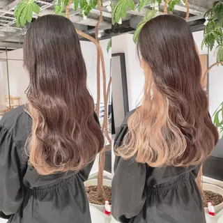 ロング カラー 渋谷:インナーカラー /🍒エリカ🍒のヘアスタイル