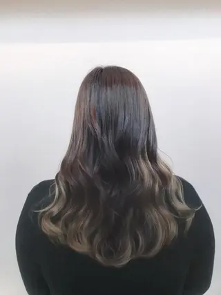 ロング もりたみかこ 美容師お休み中のヘアスタイル