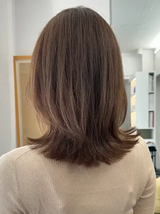 ミディアム カラー manami (sibell)のヘアスタイル