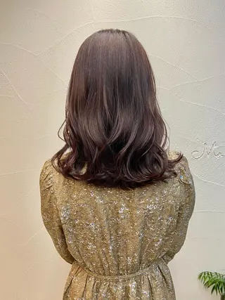 ミディアム カラー ハイトーン×似合わせ 🌱中川慎之介のヘアスタイル