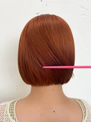 カラー 野内 柚那のヘアスタイル