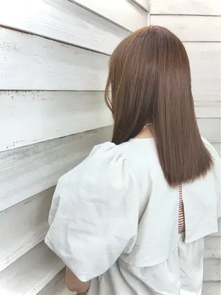 セミロング カラー 佐藤 隆太のヘアスタイル