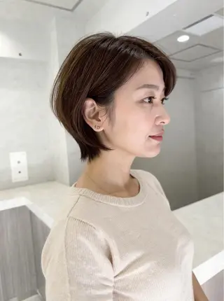 ショート 佐藤優晟/カラー/ 癖毛ショート/表参道のヘアスタイル