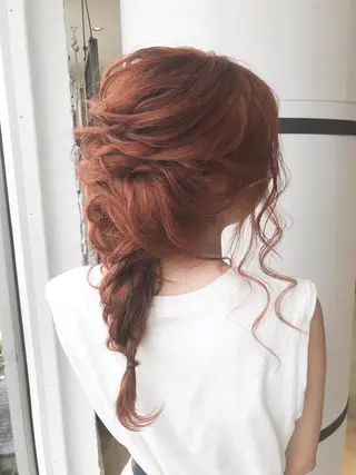 セミロング カラー welring hair salonのヘアスタイル