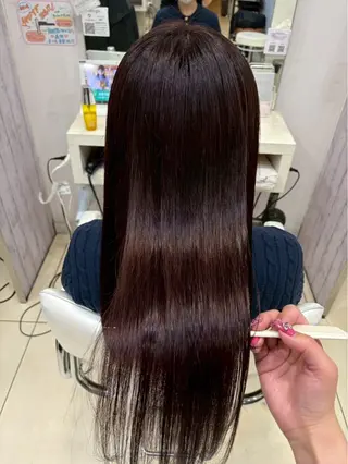セミロング カラー 🫧似合わせ×艶🫧 吉田 陽菜のヘアスタイル