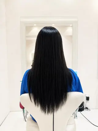 ロング カラー 佐藤留唯 似合わせ×アレンジのヘアスタイル