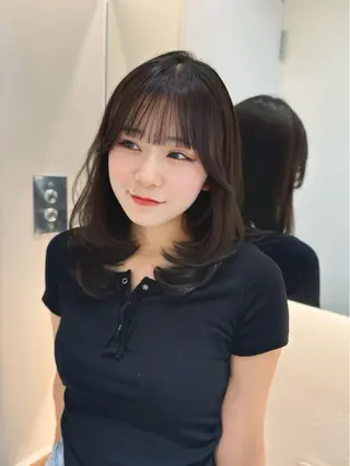 ミディアム ゆーだい🇰🇷韓国 🇰🇷×髪質改善のヘアスタイル
