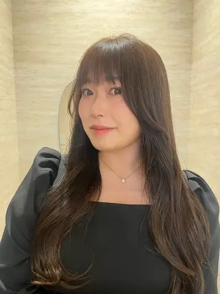 ロング カラー 柔らかい艶暖色 レイヤー🫧姫汝のヘアスタイル