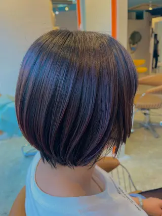 ショート うしだ かおるのヘアスタイル