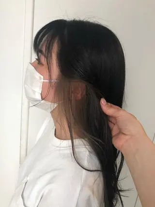ロング カラー 髪質改善サロン 梅田/ヨナミネのヘアスタイル
