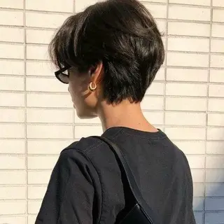 ショート 暖色/パーマ 🌼クニトウメイのヘアスタイル